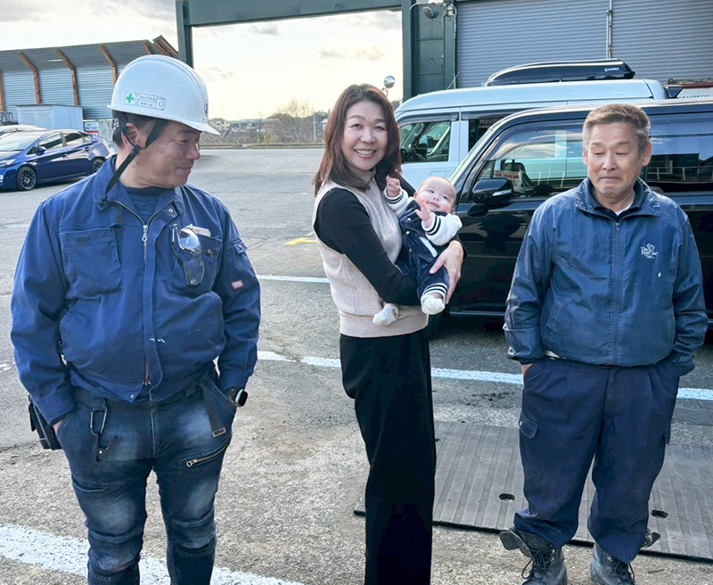 前里興業で働く社員