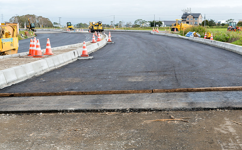 道路工事 道路舗装工事の施工事例