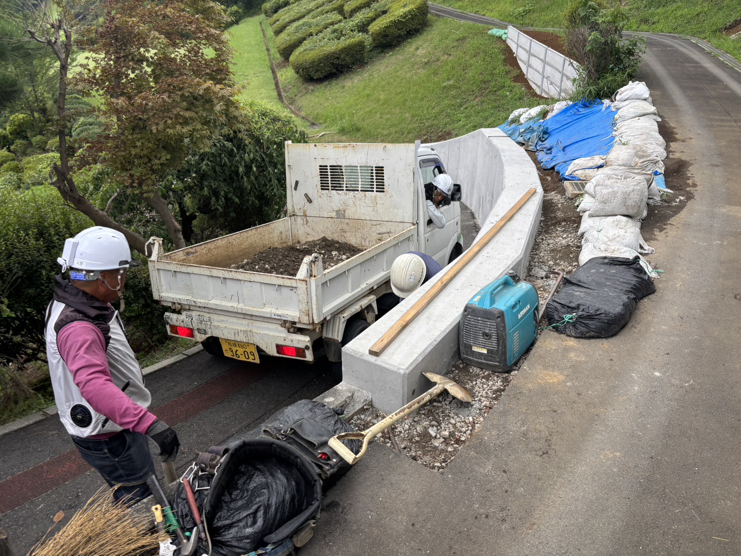 八王子市 ゴルフ場 災害復旧工事